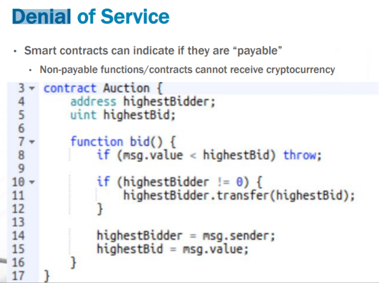 Blockchain Attack Vectors & Vulnerabilities to Smart Contracts